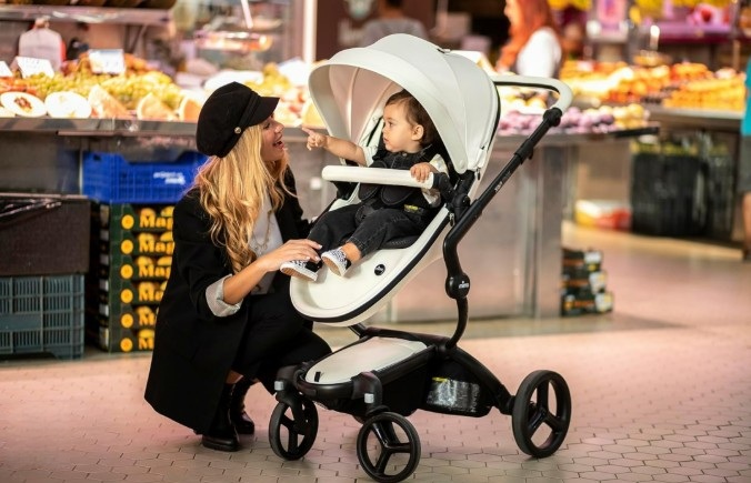 bequemer Kinderwagen